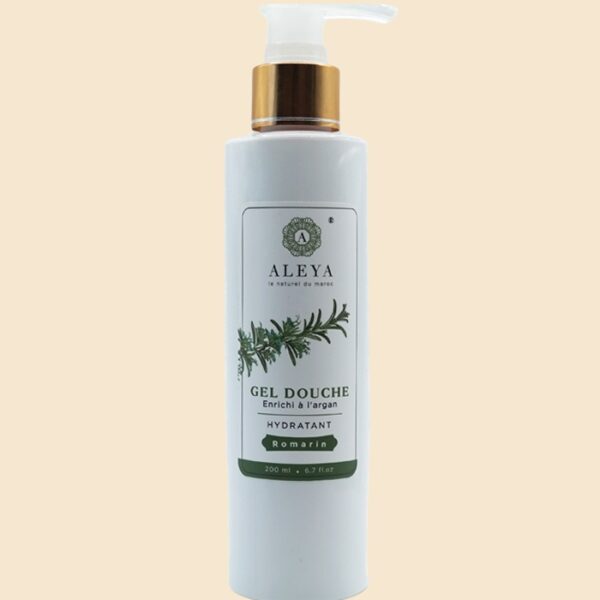 gel douche romarin