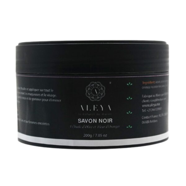 Savon noir à l’huile d’olive et Fleurs D’oranger