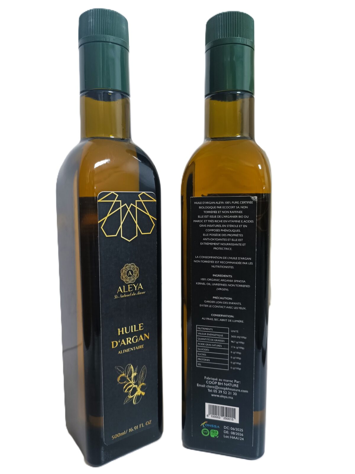 Huile d'argan alimentaire - saveur authentique du Maroc – Image 1
