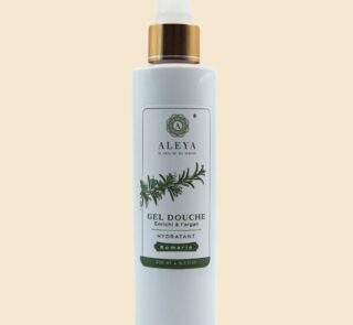 gel douche romarin